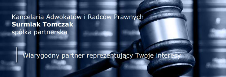 Kancelaria Adwokatw i Radcw Prawnych Surmiak Tomczak spka partnerska